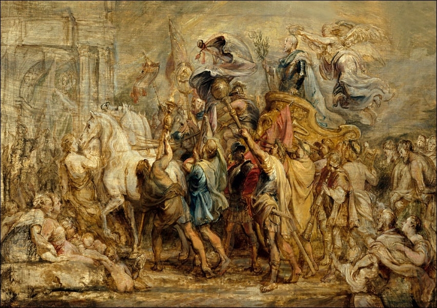 Image of The Triumph of Henry IV, Rubens - plakat Wymiar do wyboru: 29,7x21 cm