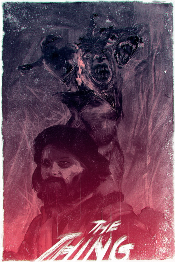 Image of The Thing - plakat premium Wymiar do wyboru: 70x100 cm