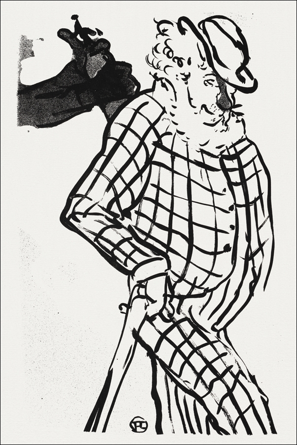 Image of Le Café-concert, Henri De Toulouse-Lautrec - plakat Wymiar do wyboru: 40x50 cm