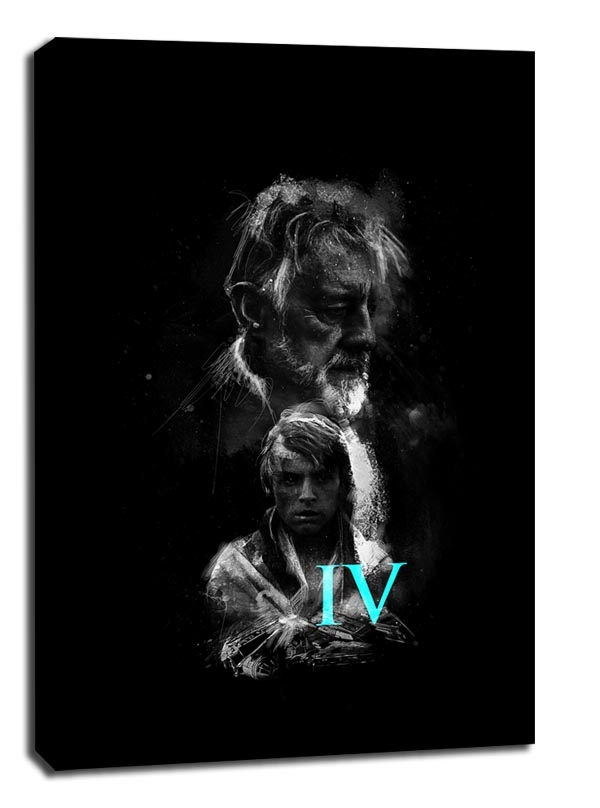 Image of Star Wars Gwiezdne Wojny epizod IV - obraz na płótnie Wymiar do wyboru: 61x91,5 cm
