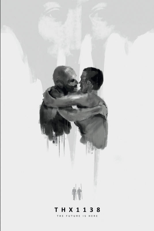Image of THX 1138 - plakat premium Wymiar do wyboru: 40x60 cm