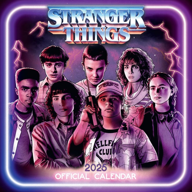 Image of Stranger Things - Oficjalny Kalendarz 2025 Ścienny