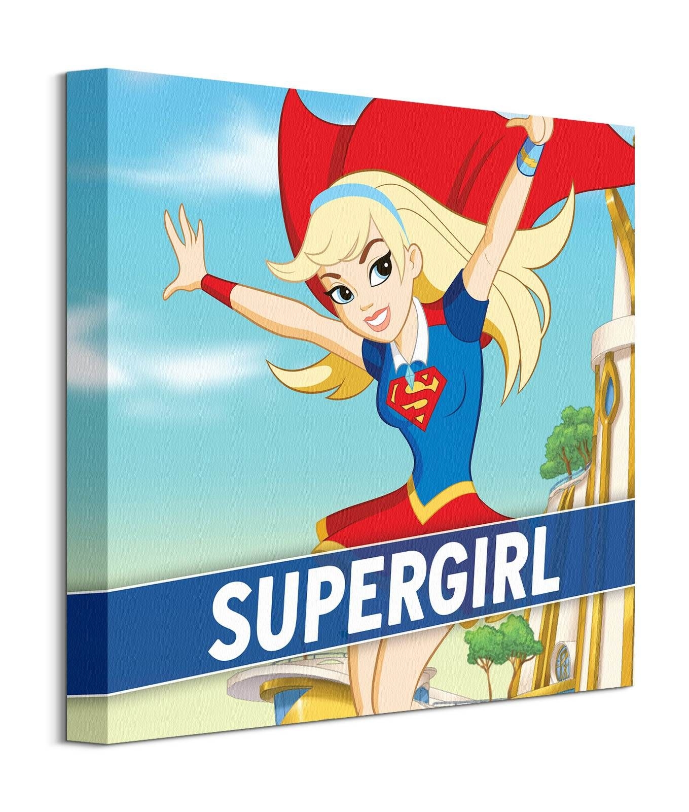 Image of DC Super Hero Girls Supergirl In Flight - obraz na płótnie