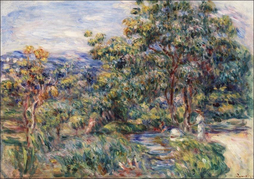 Image of Le Béal, Auguste Renoir - plakat Wymiar do wyboru: 60x40 cm