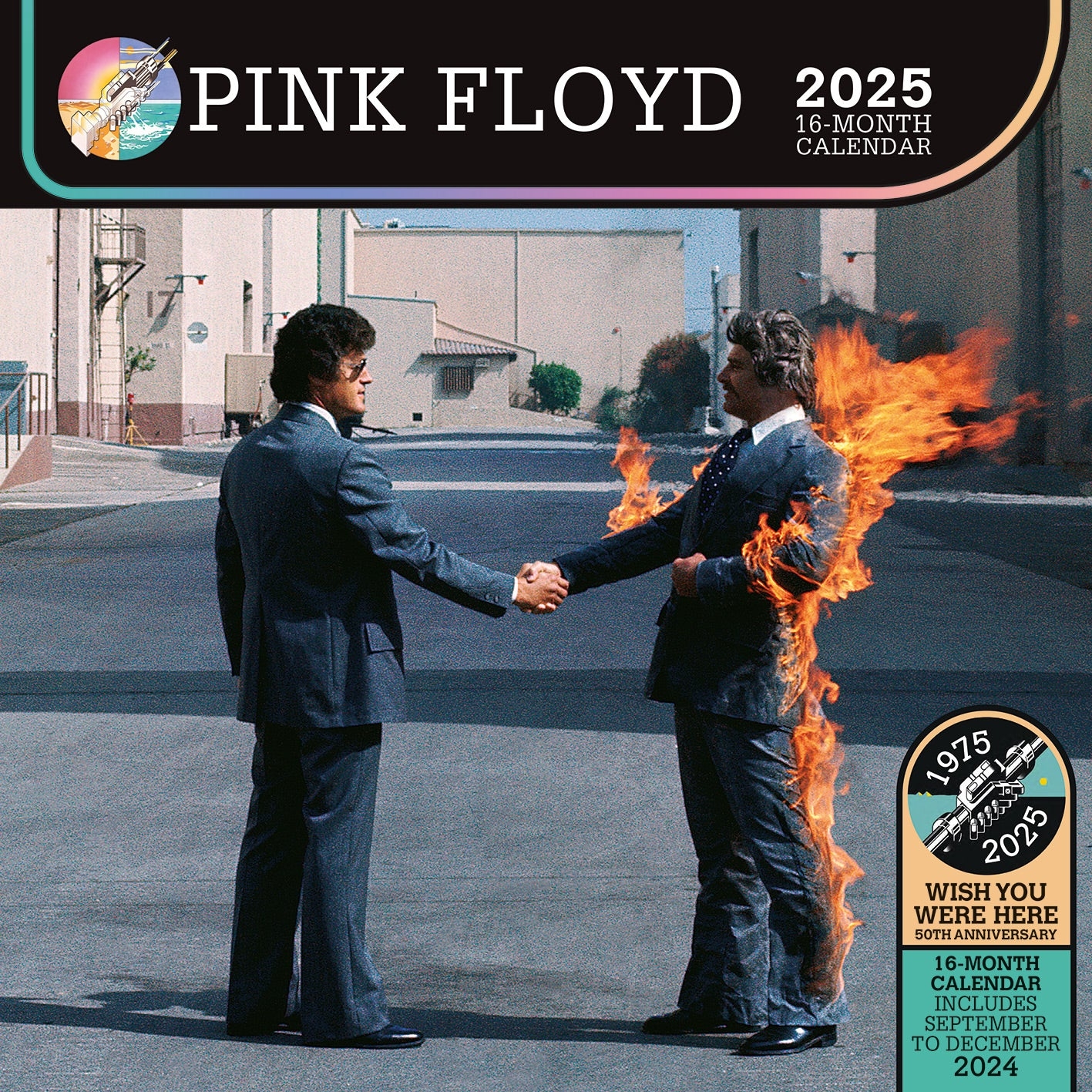 Image of Pink Floyd - Oficjalny Kalendarz 2025 Ścienny