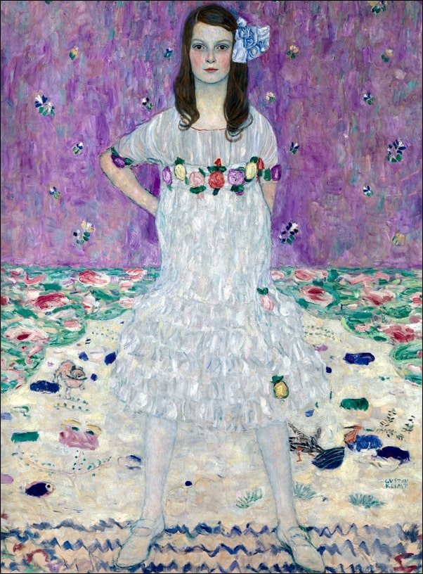 Image of Mäda Primavesi, Gustav Klimt - plakat Wymiar do wyboru: 21x29,7 cm