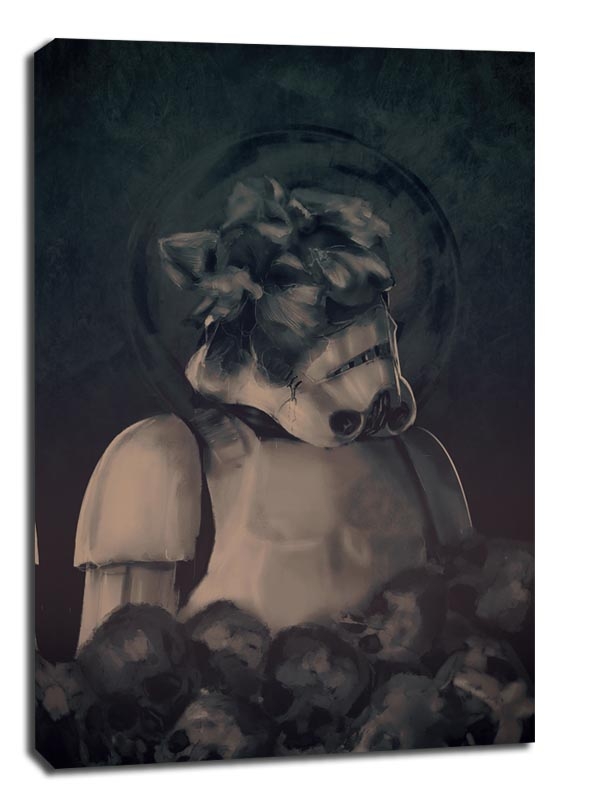 Image of Gwiezdne Wojny Star Wars Skull Trooper - obraz na płótnie Wymiar do wyboru: 20x30 cm
