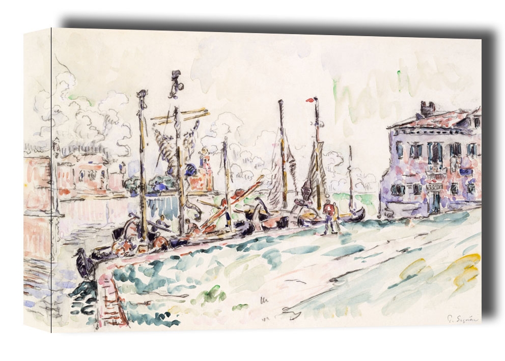 Image of Venice, Paul Signac - obraz na płótnie Wymiar do wyboru: 80x60 cm