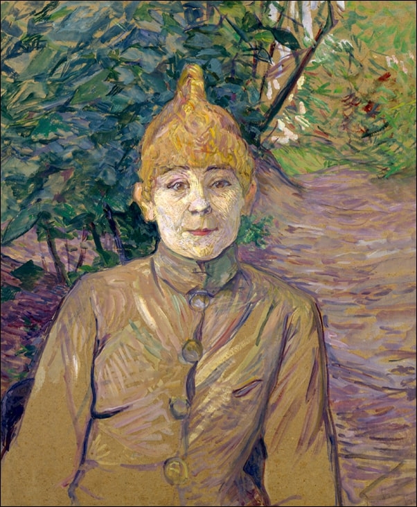 Image of The Streetwalker, Henri de Toulouse-Lautrec - plakat Wymiar do wyboru: 40x60 cm