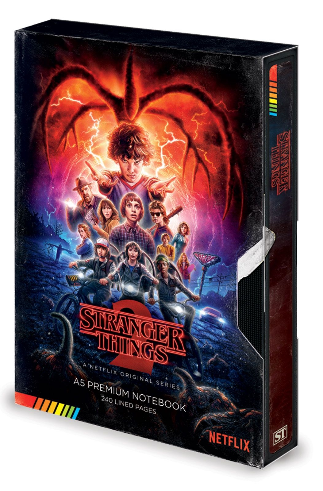 Image of Stranger Things Sezon 2 VHS - notes A5