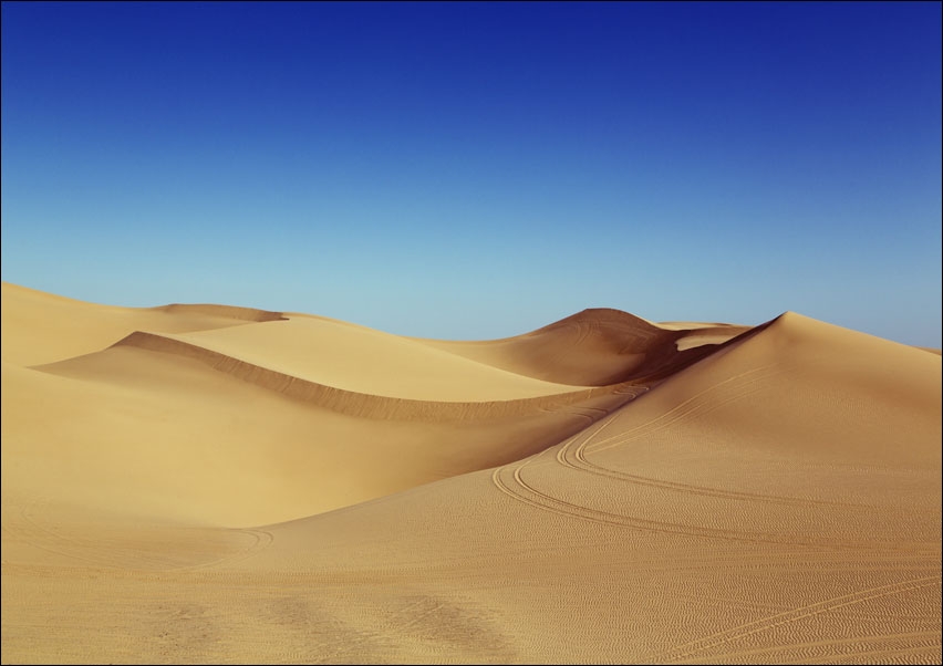 Image of Located in the southeast corner of California, the Imperial Sand Dunes are the largest mass of sand dunes in the state, Carol Highsmith - plakat Wymia