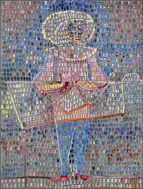 Image of Boy in Fancy Dress, Paul Klee - plakat Wymiar do wyboru: 20x30 cm