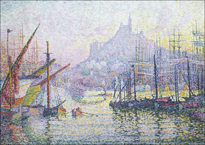 Image of Notre Dame de la Garde, Paul Signac - plakat Wymiar do wyboru: 50x40 cm