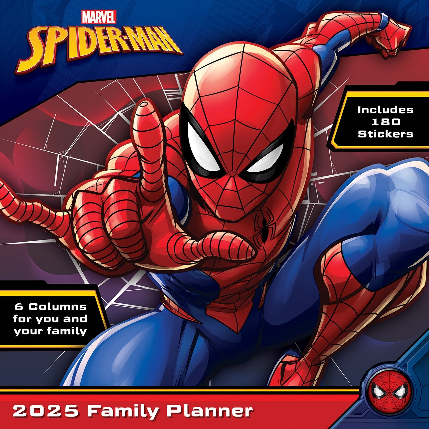 Image of Spider-Man - Planer Rodzinny 2025 Kalendarz