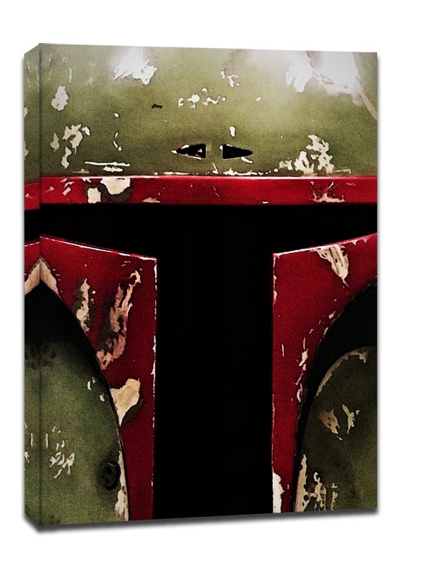 Image of Face It! Star Wars Gwiezdne Wojny - Boba Fett - obraz na płótnie Wymiar do wyboru: 90x120 cm