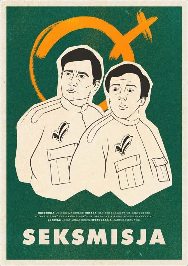 Image of Seksmisja - plakat Wymiar do wyboru: 40x60 cm