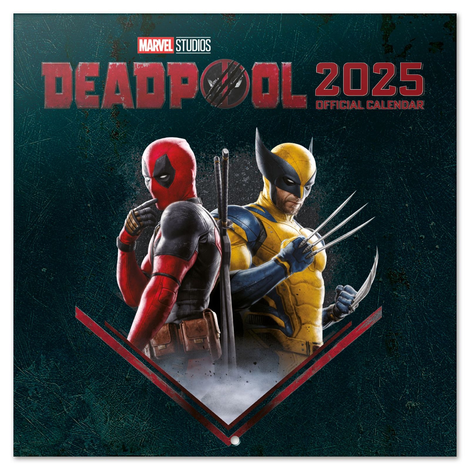 Image of Deadpool i Wolverine Marvel - Oficjalny Kalendarz 2025 Ścienny