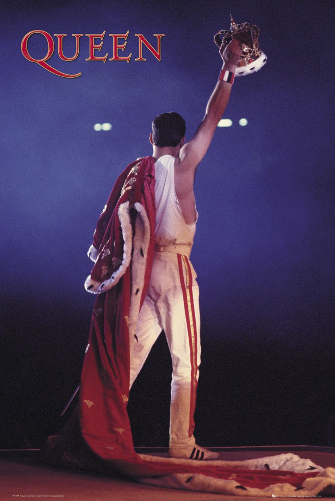 Image of Queen Crown - Freddie Mercury - plakat