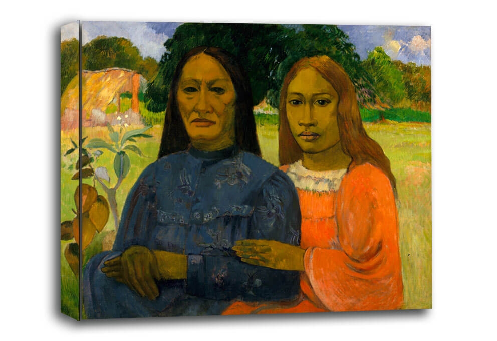 Image of Two Women, Paul Gauguin - obraz na płótnie Wymiar do wyboru: 30x20 cm