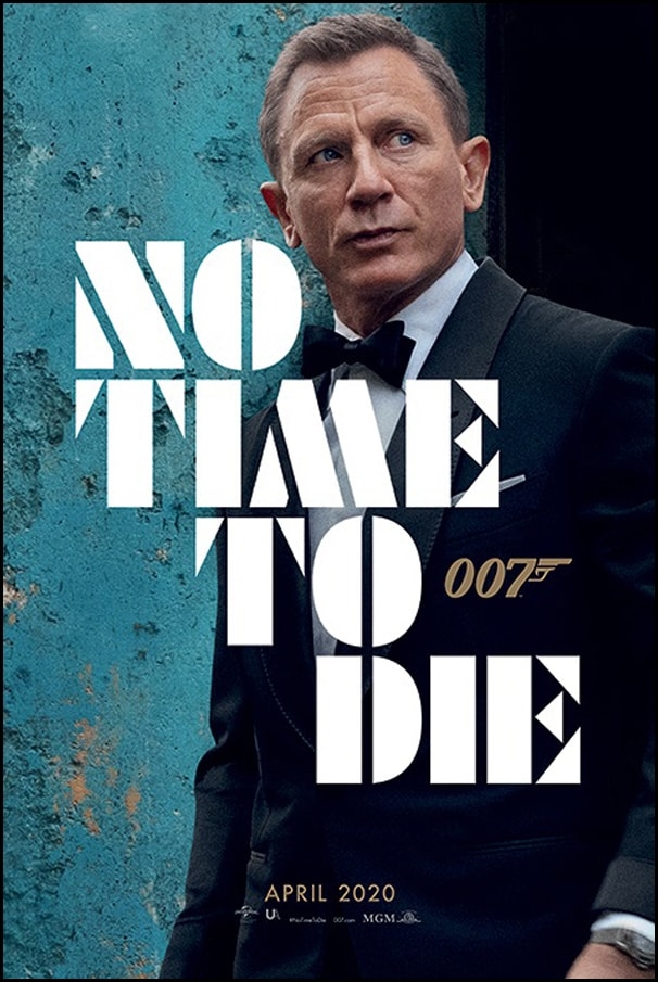 Image of James Bond No Time To Die - plakat