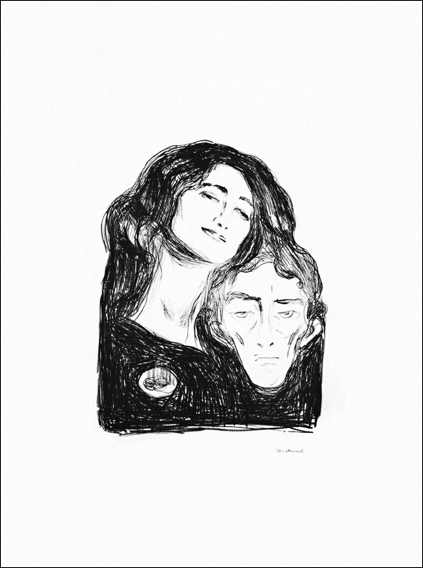 Image of Salome (1903), Edvard Munch - plakat Wymiar do wyboru: 21x29,7 cm