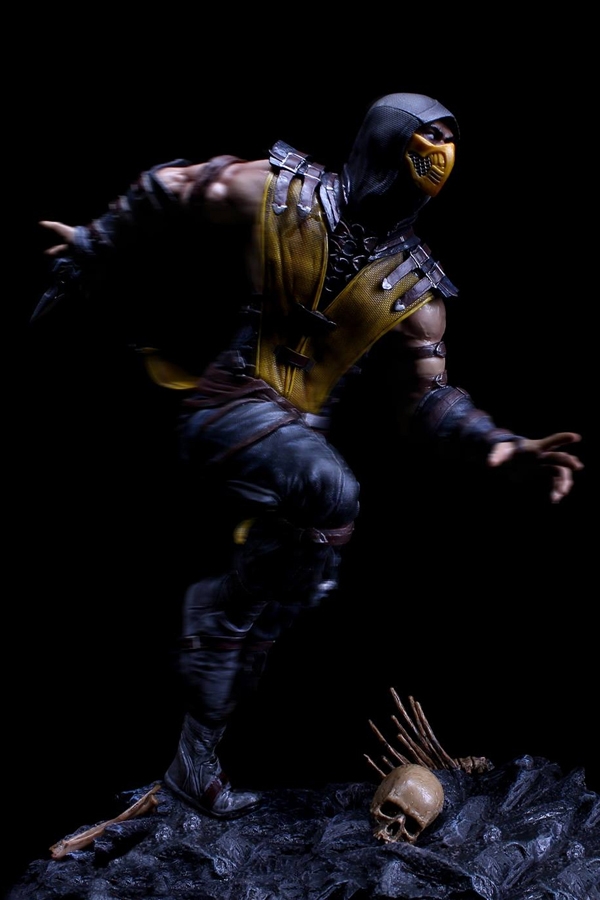 Image of Mortal Kombat - Skorpion - plakat Wymiar do wyboru: 29,7x42 cm