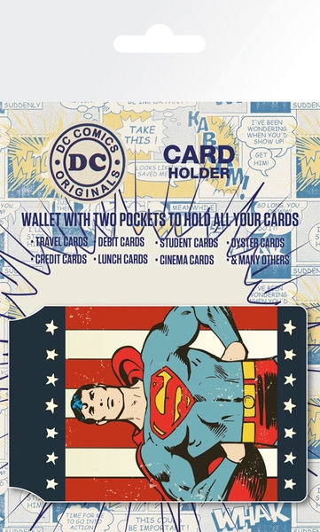 Image of DC Comics Superman Retro - Okładki na Dokumenty i Karty