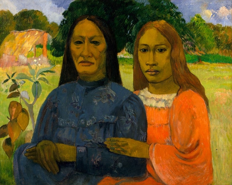 Image of Two Women, Paul Gauguin - plakat Wymiar do wyboru: 100x70 cm