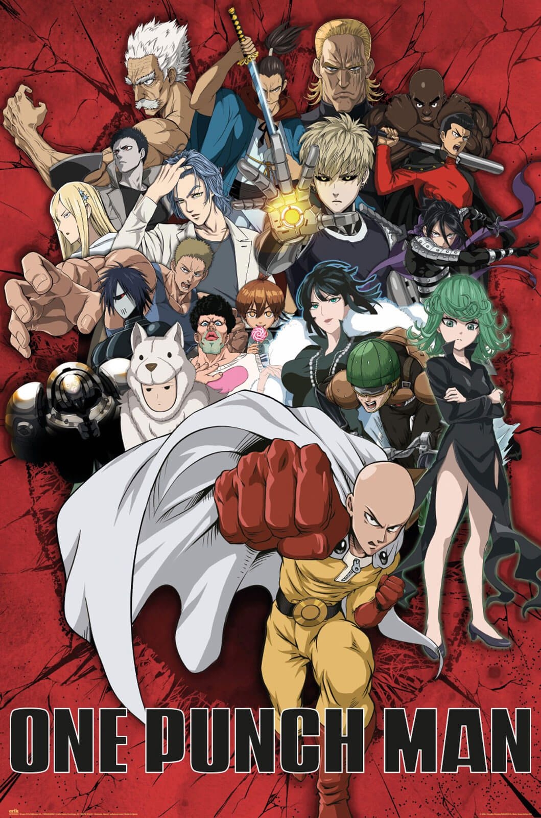 Image of One Punch Saitama - plakat