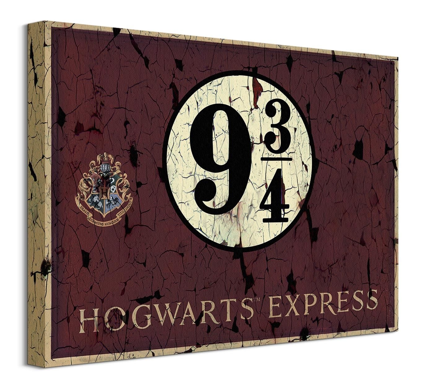 Image of Harry Potter Hogwarts Express 9 3/4 - obraz na płótnie