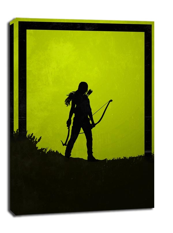 Image of Dawn of Heroes - Lara Croft, Tomb Raider - obraz na płótnie Wymiar do wyboru: 20x30 cm