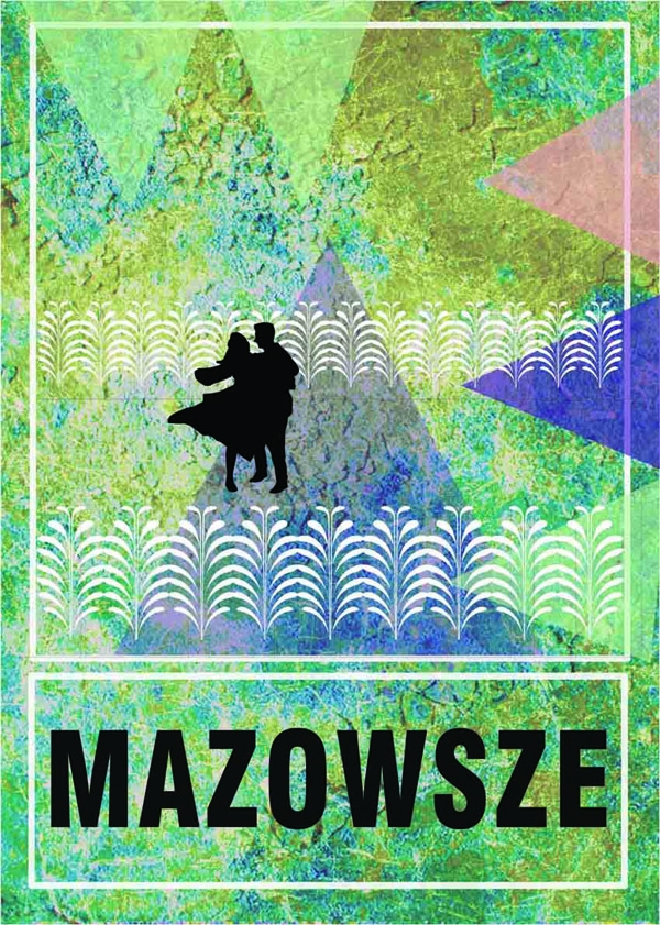 Image of Mazowsze - plakat Wymiar do wyboru: 30x40 cm