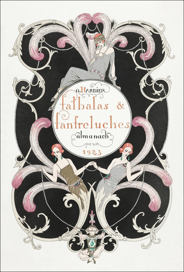 Image of Falbalas et Fanfreluches, George Barbier - plakat Wymiar do wyboru: 60x80 cm