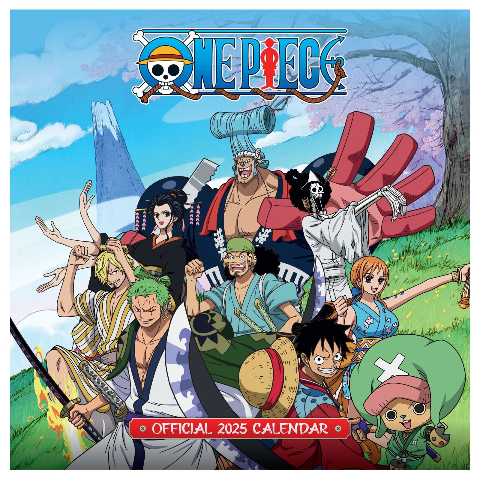 Image of One Piece - Oficjalny Kalendarz 2025 Ścienny