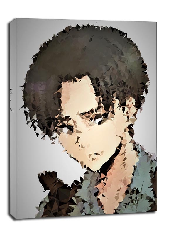 Image of POLYamory - Levi, Attack on Titan Atak Tytanów - obraz na płótnie Wymiar do wyboru: 50x70 cm