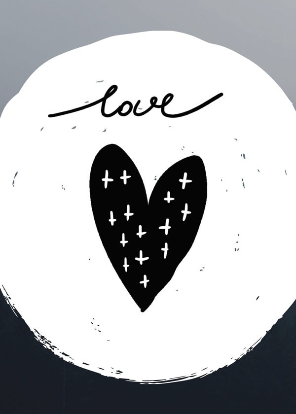 Image of Love - plakat Wymiar do wyboru: 50x70 cm