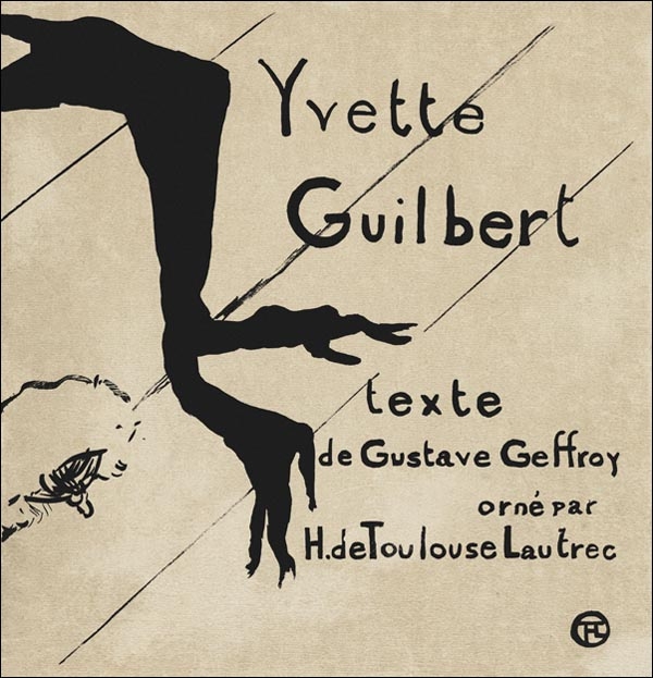 Image of Yvette Guilbert, Henri De Toulouse-Lautrec - plakat Wymiar do wyboru: 30x30 cm