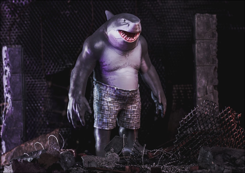 Image of King Shark Nanaue, Suicide Squad 2 - plakat Wymiar do wyboru: 100x70 cm