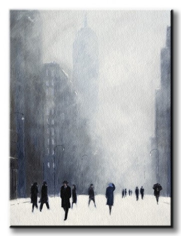Image of Blizzard - 5th Avenue - Obraz na płótnie