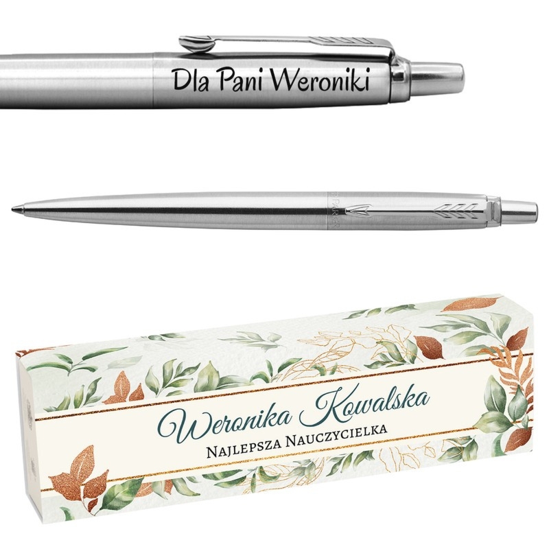 Długopis dla nauczyciela Parker Jotter CT z grawerem i owijką