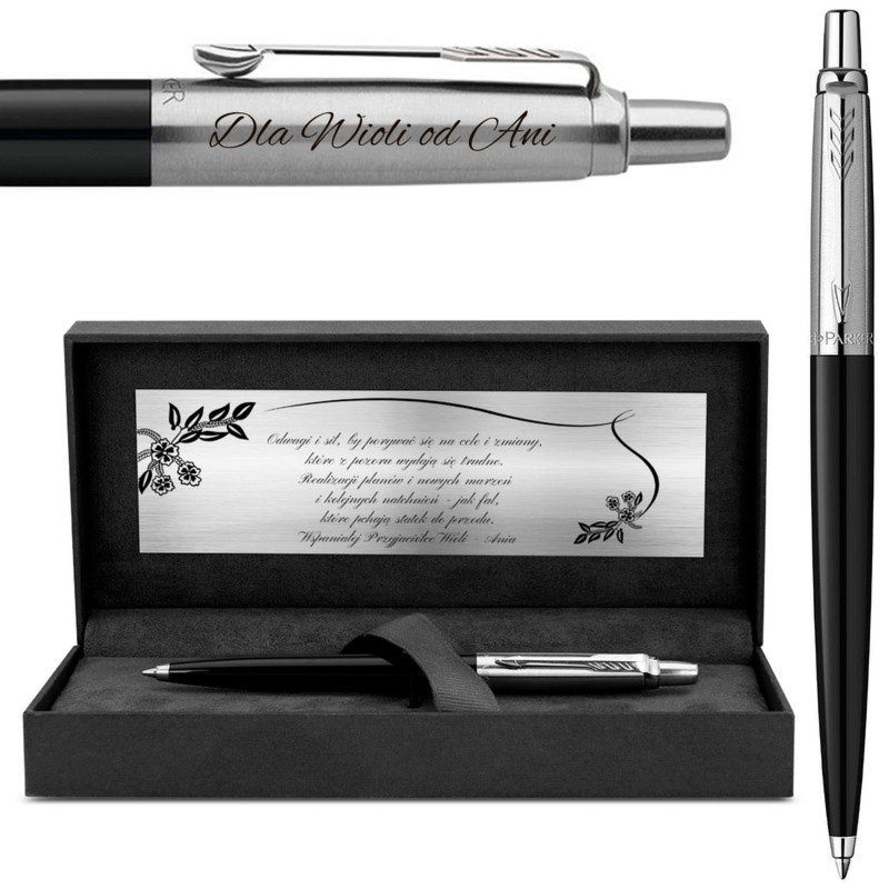 Długopis Parker Jotter Special czarny z grawerem na urodziny