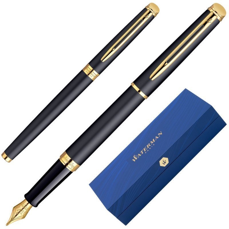 Pióro wieczne Waterman Hemisphere Czarny Mat GT w etui prezentowym