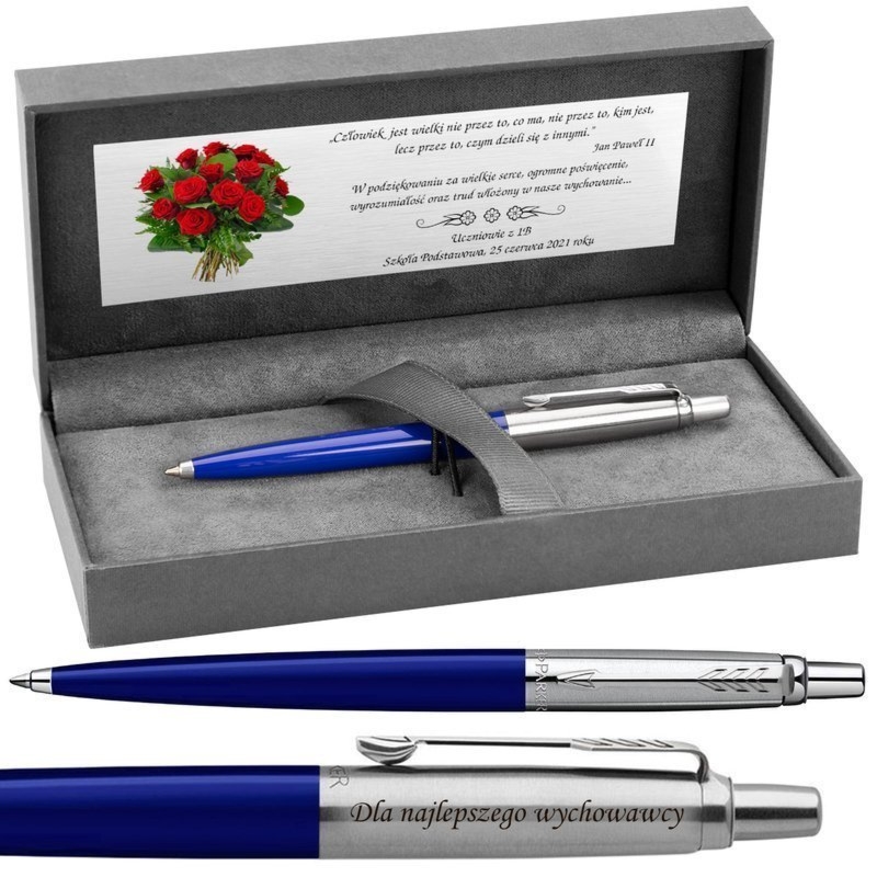 Długopis Parker Jotter Special niebieski z grawerem Prestige