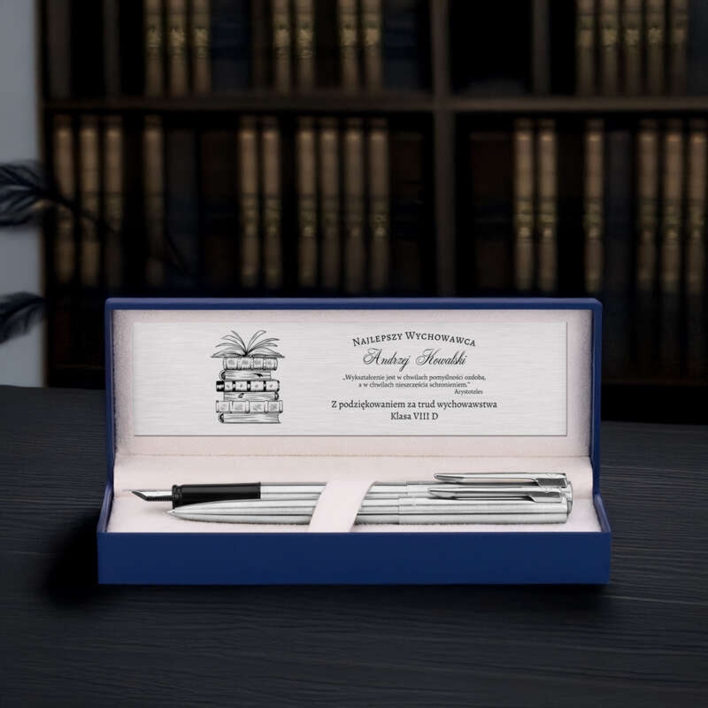 Zakończenie roku: Waterman Graduate pióro i długopis z grawerem
