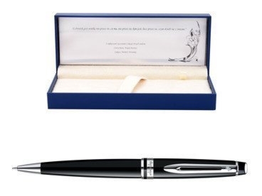 Długopis Waterman Expert Czarny CT z grawerem i tabliczką z dedykacją