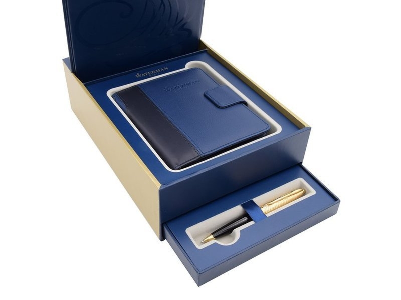 Prezent biznesowy: Długopis Waterman Carene Deluxe GT z grawerem