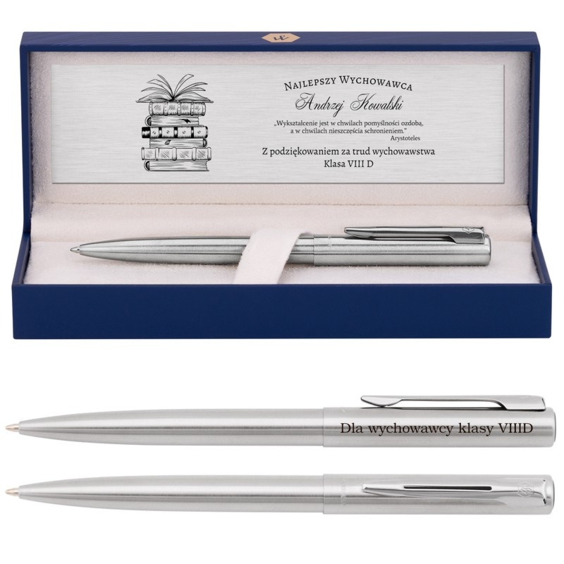 Prezent dla nauczyciela: długopis Waterman Graduate z grawerem