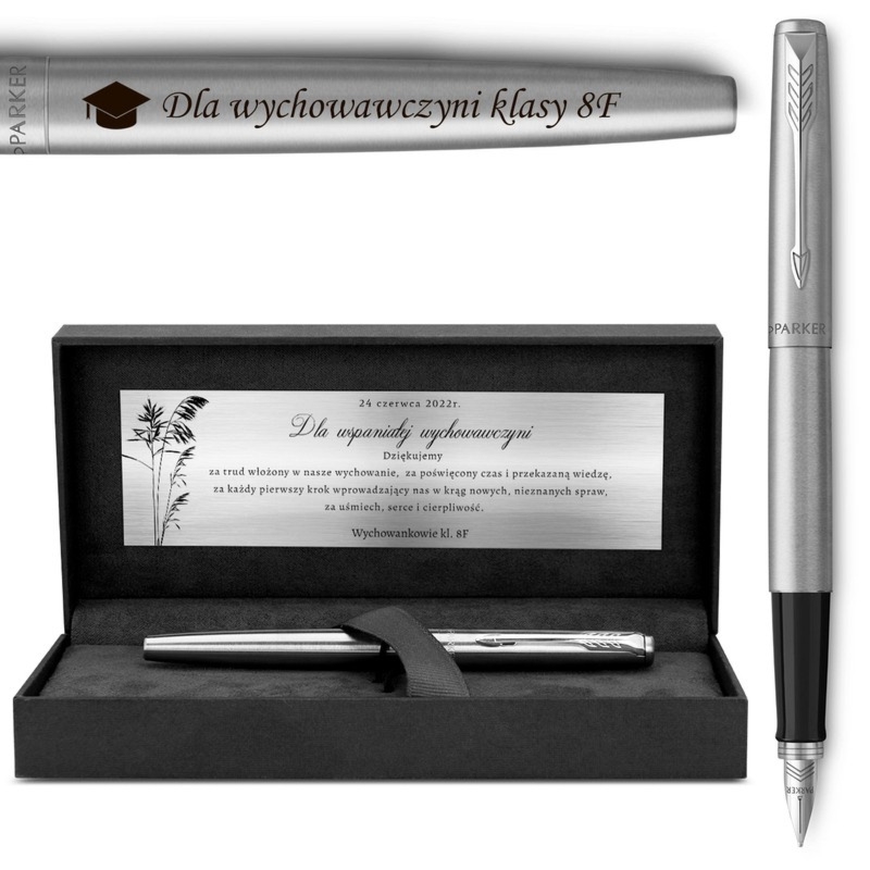 Pióro wieczne Parker Jotter CT w etui z grawerem i tabliczką