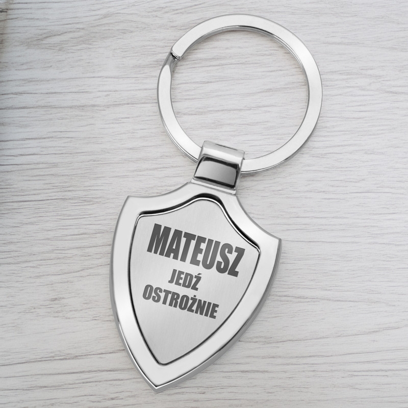 Brelok do kluczy / Własny Grawer / Ozdobne pudełeczko / Prezent na Urodziny