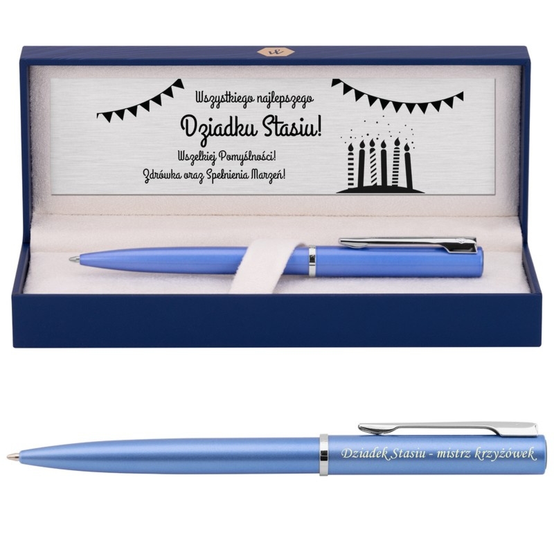 Prezent na urodziny: długopis Waterman Allure z grawerem